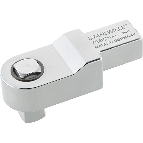 Stahlwille Tools Calibrating square drive insert tool Size100 external square 3/4 " Size of mount 22x28 mm 58241100